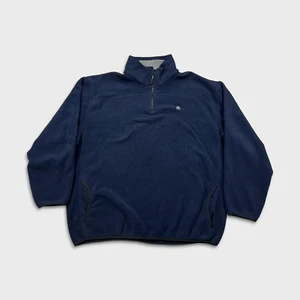 Chaqueta sudadera vintage Nautica Competition polar para hombre 2XL azul 1/4 cremallera - Imagen 1 de 8