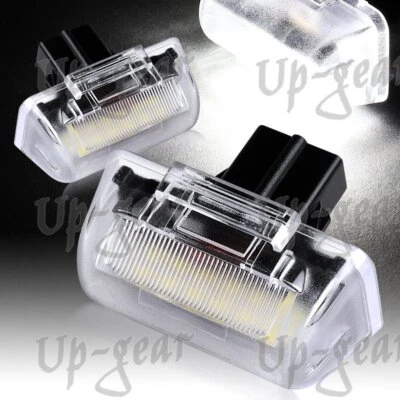 Luces de matrícula LED 6000K blancas xenón Connect para Ford Transit MK6 MK7 Foto 1 de 4