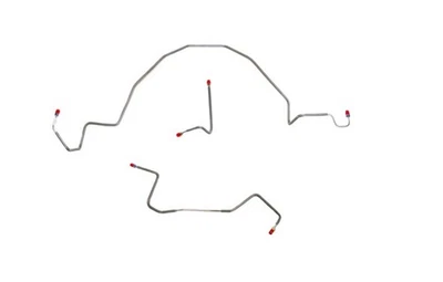 Líneas de freno delanteras para Ford Ranger 98-01 2x2 RWABS disco delantero/tambor trasero TKT9841OM Foto 1 de 2