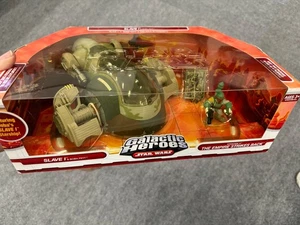 Star Wars Galactic Heroes - Slave 1 & Boba Fett Hasbro • L'impero colpisce ancora NUOVO - Foto 1 di 1