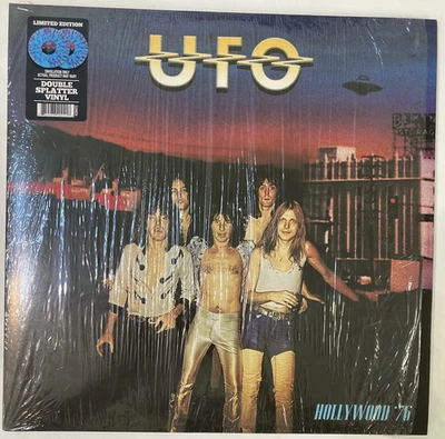 UFO- Hollywood '76 [ Very Good Blue/ red Splatter Vinyl 2 LP] - Image 1 of 4