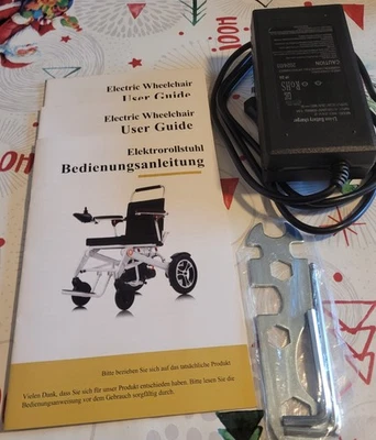 Faltbarer Elektrorollstuhl 27 kg.Traggewicht 120 kg - Bild 1 von 4