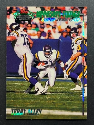 1993 TERRY ALLEN STADIUM CLUB SUPER TEAM REDEMPTION CARD UNREDEEMED - Image 1 of 2