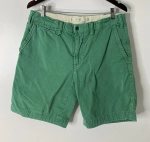 Polo Ralph Lauren Chino Shorts Herren Gr. 33 Grün Relaxed Fit Baumwolle Freizeit - Bild 1 von 7