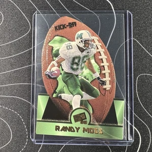 Randy Moss 1998 Press Pass Kick-Off Die-Cut RC #5 Marshall Thundering Herd - Picture 1 of 2