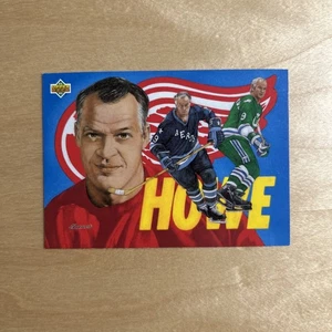 Gordie Howe #27 Hockey Heroes 1992-93 Upper Deck Hockey Heroes Checklist - Picture 1 of 2