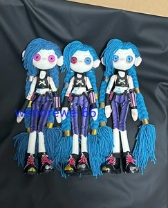 League of Legends: New Arcane Loose Cannon Jinx Handmade Plush Doll Collectibles - Picture 1 of 23