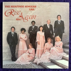 THE HERITAGE SINGERS Rise Again LP HERITAGE/CHAPEL Max Mace NM - Picture 1 of 6