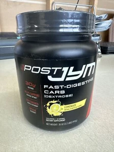 Post JYM Fast-Digesting Carb (Dextrose) Lemonade 30 Servings 35oz Exp 7/25 - Picture 1 of 8