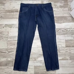 Wrangler Jeans Herren 38x30 Blau Denim Authentic Comfort Superior Slim Fit Straight - Bild 1 von 13