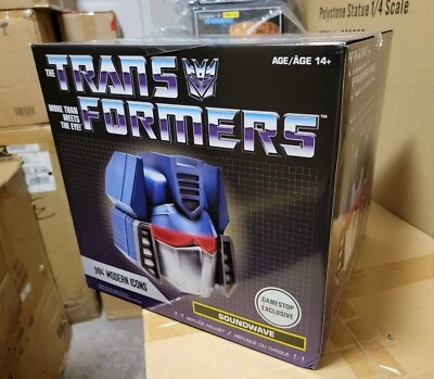 New Modern Icons Transformers Soundwave Electronic Helmet Gamestop Exclusive - Image 1 of 3