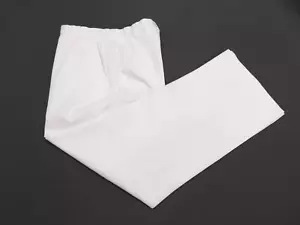 US Navy weiße Hose 12 MXP Damen Offizier Dienst Kleid gefüttert Polyester Hose - Bild 1 von 9