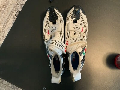 SIDI T3 Road Triathlon Cycling Men’s Shoes Made in ITALY Eur44 US10.5 - Image 1 of 2