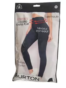 BURTON Legging Ventre Plat minceur immédiate extensible Anti-cellulite noir - Foto 1 di 6