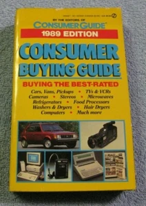 Comsumer Buying Guide 1989 Edition - Picture 1 of 2