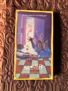 The Stuff VHS tape 1990 Starmaker Horror Sci-Fi Slasher Gore OOP Rare - Picture 1 of 3