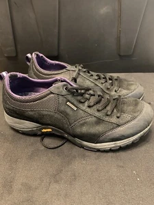 Dansko Paisley Hiking Walking Shoes Women's Black Suede Vibram EU 40 (US 6.5) - Picture 1 of 13