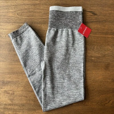 Spanx Seamless Sculpt Leggings Medium Spacedye Cloudy Grey #50285R - NWT - Image 1 of 4
