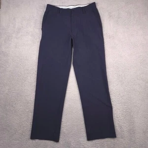 FootJoy Golf Pants Mens 32x32 Navy Stretch Performance Flat Front Acushnet - Picture 1 of 10