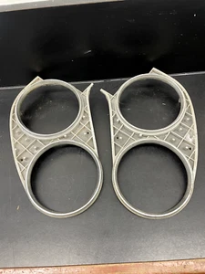 LINCOLN CONTINENTAL 1959 1960 HEADLIGHT FRAME BEZEL PAIR MARK IV V - Picture 1 of 6