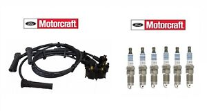 Motorcraft Park Plugs And Spark Plug Wires Set For 2006-2010 Ford Mustang 4.0L