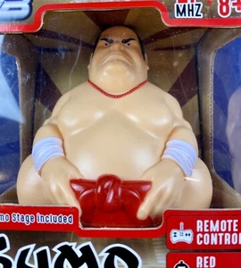 New XIB Sumo RC Wrestler - Red Rikishi - Sumo Stage Included 27 MHZ! - Picture 1 of 8
