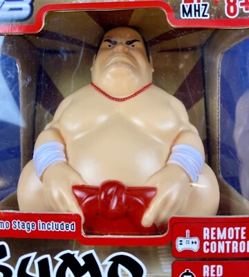 New XIB Sumo RC Wrestler - Red Rikishi - Sumo Stage Included 27 MHZ! - Image 1 of 4