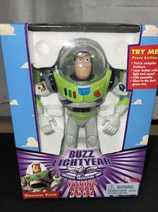 BUZZ LIGHTYEAR UNIVERSE PROTECTION UNIT TALKING FIGURE 8" Toy Story Thinkway NIB - Picture 1 of 15