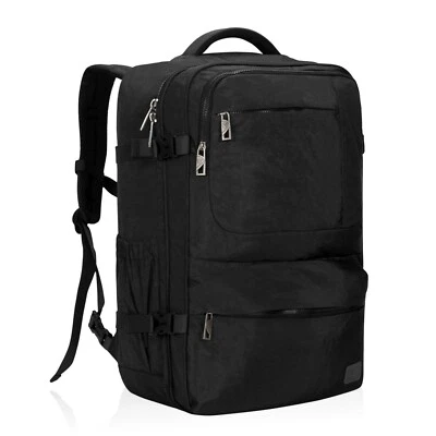 Hynes Eagle 44L Carry on Backpack Flight Approved Compression Travel Pack Cabin - Image 1 of 4