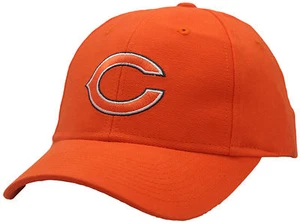Chicago Bears Orange Brushed Cotton Adjustable Strap Hat 7320 - Picture 1 of 1