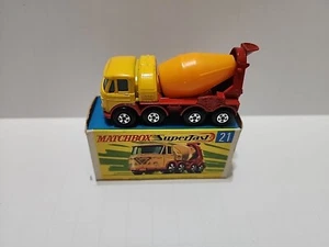 Matchbox Superfast No21 Foden Concrete Truck VNM In Nm Box - Picture 1 of 5