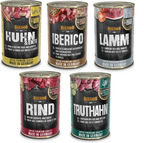 Belcando Lamm mit Reis & Tomate 400 g Hundefutter NEU