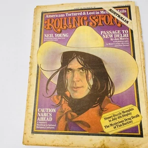 De colección Rolling Stone 1975 Neil Young - Muerte de Tim Buckley - Frampton - Imagen 1 de 10