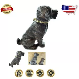 Elegant Cast Iron Dog Door Stopper Ideal for Home or Office – 10" Tall, 9.4 lbs - Picture 1 of 4