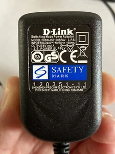 Alimentatore Originale D-Link F05W-050100SPAV Output: 5V 1A - Foto 1 di 3