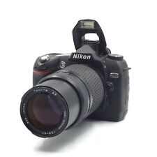 Nikon D70 DSLR Digital Camera Body + Tokina AF 100-300mm f/5.6-6.7 Lens - GOOD