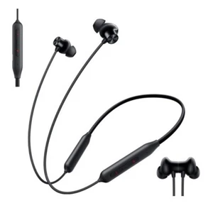 Oneplus Bullets Z2 in Ear Earphones Wireless Mic Bombastic Bass 10 Mins Charge - Picture 1 of 6
