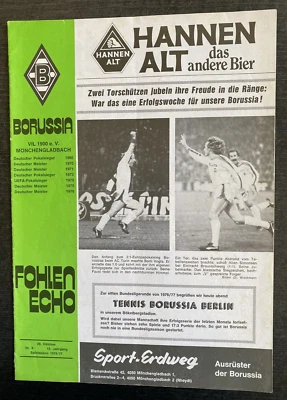 BL 76/77 Borussia Mönchengladbach - Tennis borussia Berlin, 29.10.1976 - Vogts - Bild 1 von 4