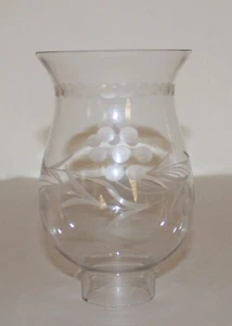 Vintage Kerzenlampe Windlicht Kamin 1-3/4" Monteur x 5-7/8" hoch / #F2 - Bild 1 von 8