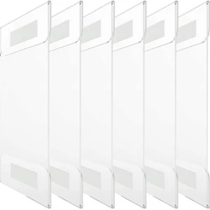 6 Pcs Plakat Wand Halterung Visitenkarten-Schildhalter Robuster - Bild 1 von 11