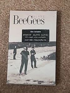 Bee Gees Alone Staying Alive LIVE Cassette Single Vintage 1997 ca18 - Picture 1 of 2