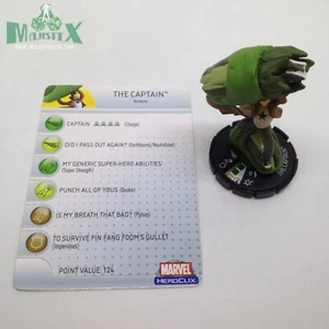 Heroclix Giant Size X-Men set The Captain #054 Super Rare figure w/card! - Picture 1 of 1