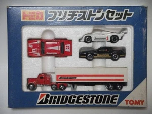 Tomica Bridgestone Set Fiat 131 Abarth Rally/Chevrolet Camaro Z28/Mooncraft Spec - Picture 1 of 6
