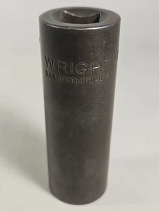 Vintage Wright Tools DS-159 53- DEEP 13/16" Impact Socket 12 Point 1/2" Drive - Picture 1 of 5