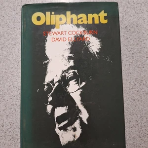 Libro de tapa dura firmado Oliphant 1981 Stewart Cockburn David Ellyard - Imagen 1 de 8