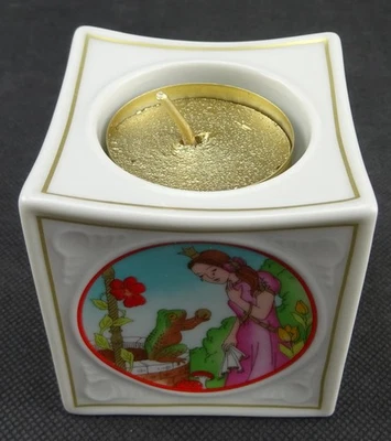 Hutschenreuther Weihnachtslicht 2001 Froschkönig Tablelight Frog King OVP - Bild 1 von 4