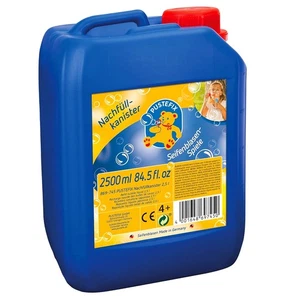 2,5 Liter PUSTEFIX Nachfüllkanister Seifenblasen Spiele für bunte blasen bubble - Picture 1 of 2