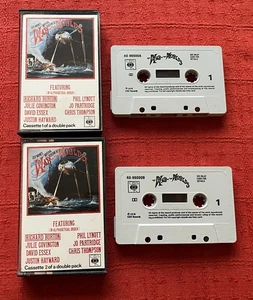 JEFF WAYNE-CASSETTE X 2 - JEFF WAYNE'S MUSICAL VERSION OF THE WAR OF THE WORLDS - Imagen 1 de 5