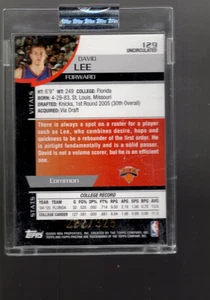 B3778- 2005-06 Topps Pristine Uncirculated #129 David Lee /325 - NM-MT - Picture 1 of 2