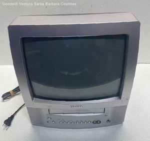 Toshiba CRT TV/VCR/VHS Player Combo 13" MV13P3 - Picture 1 of 10